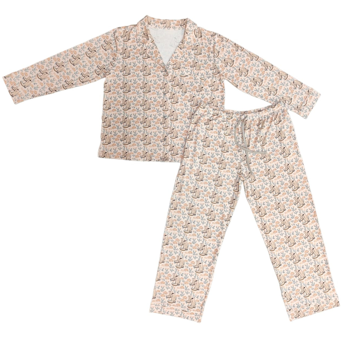 Floral Cowgirl Women's Pajamas