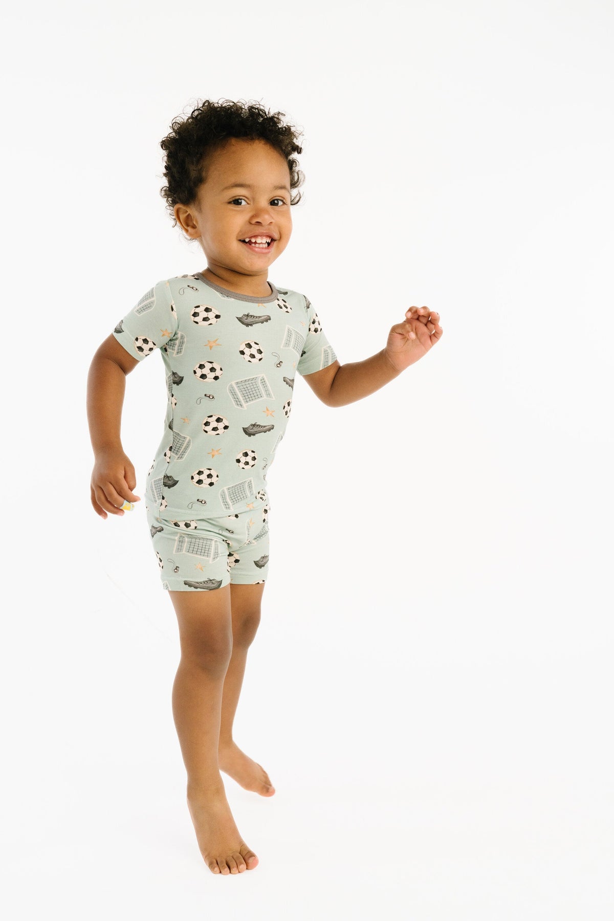Soccer Season Bamboo Shorts Set