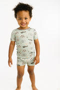 Soccer Season Bamboo Shorts Set