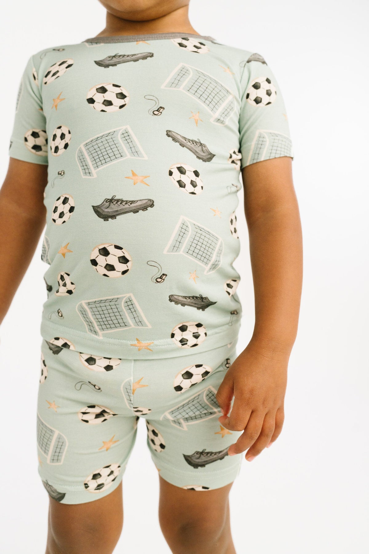 Soccer Season Bamboo Shorts Set