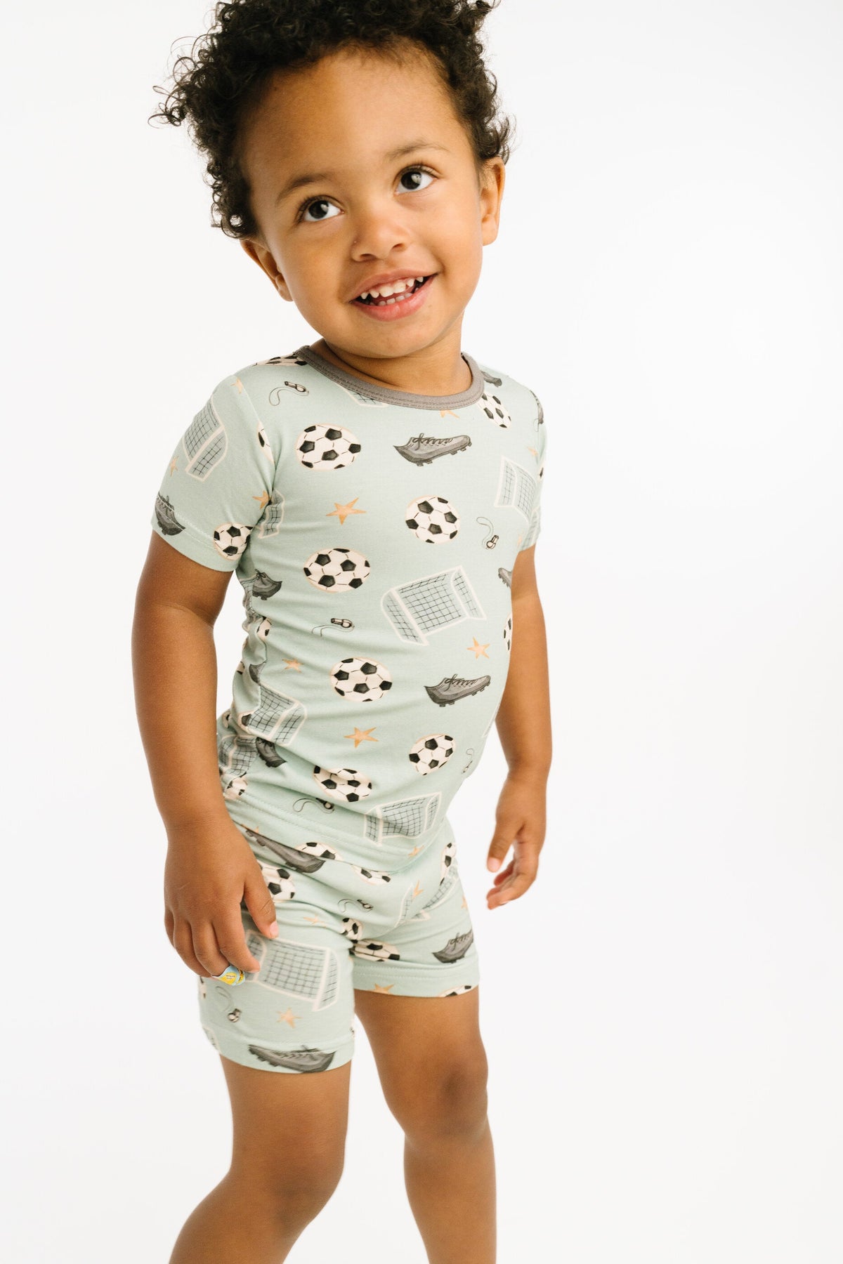 Soccer Season Bamboo Shorts Set