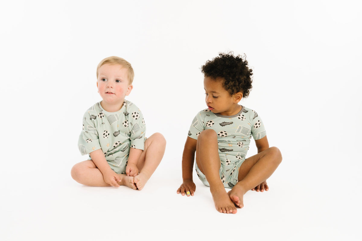 Soccer Season Bamboo Shorts Set