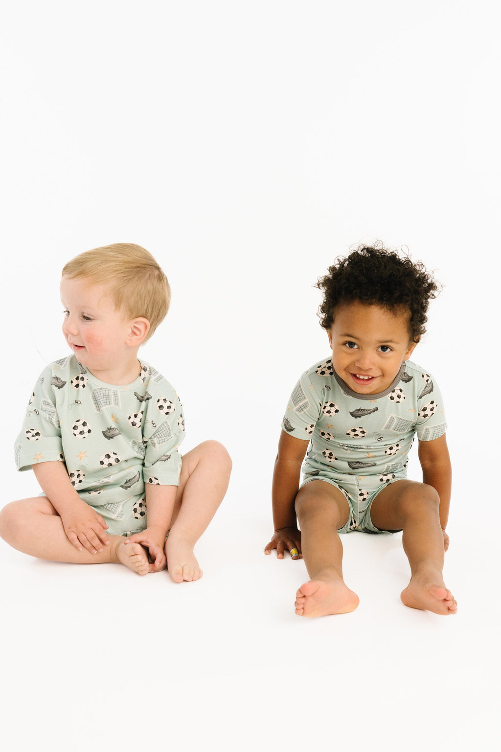 Soccer Season Bamboo Shorts Set