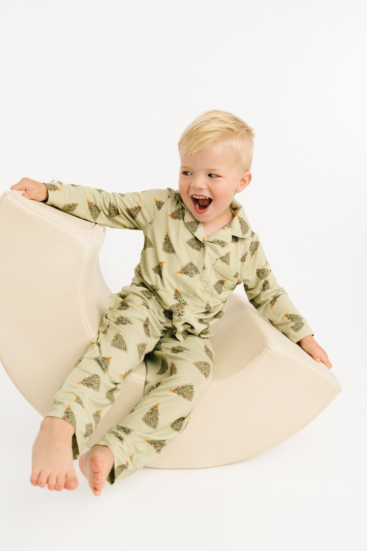 Magical Trees Bamboo Button Up Set