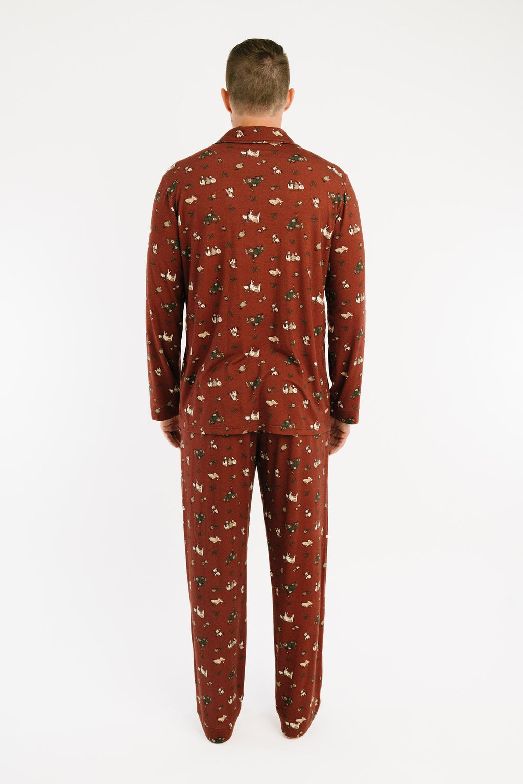Christmas Farm Men's Pajamas