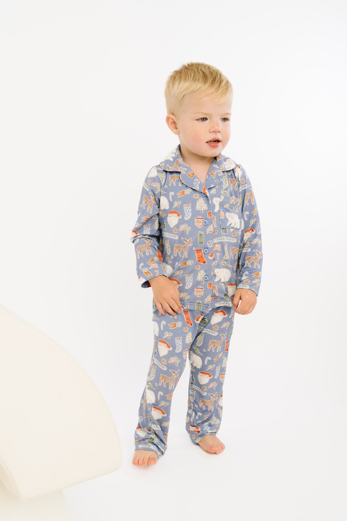 Winter Wonderland Bamboo Button Up Set