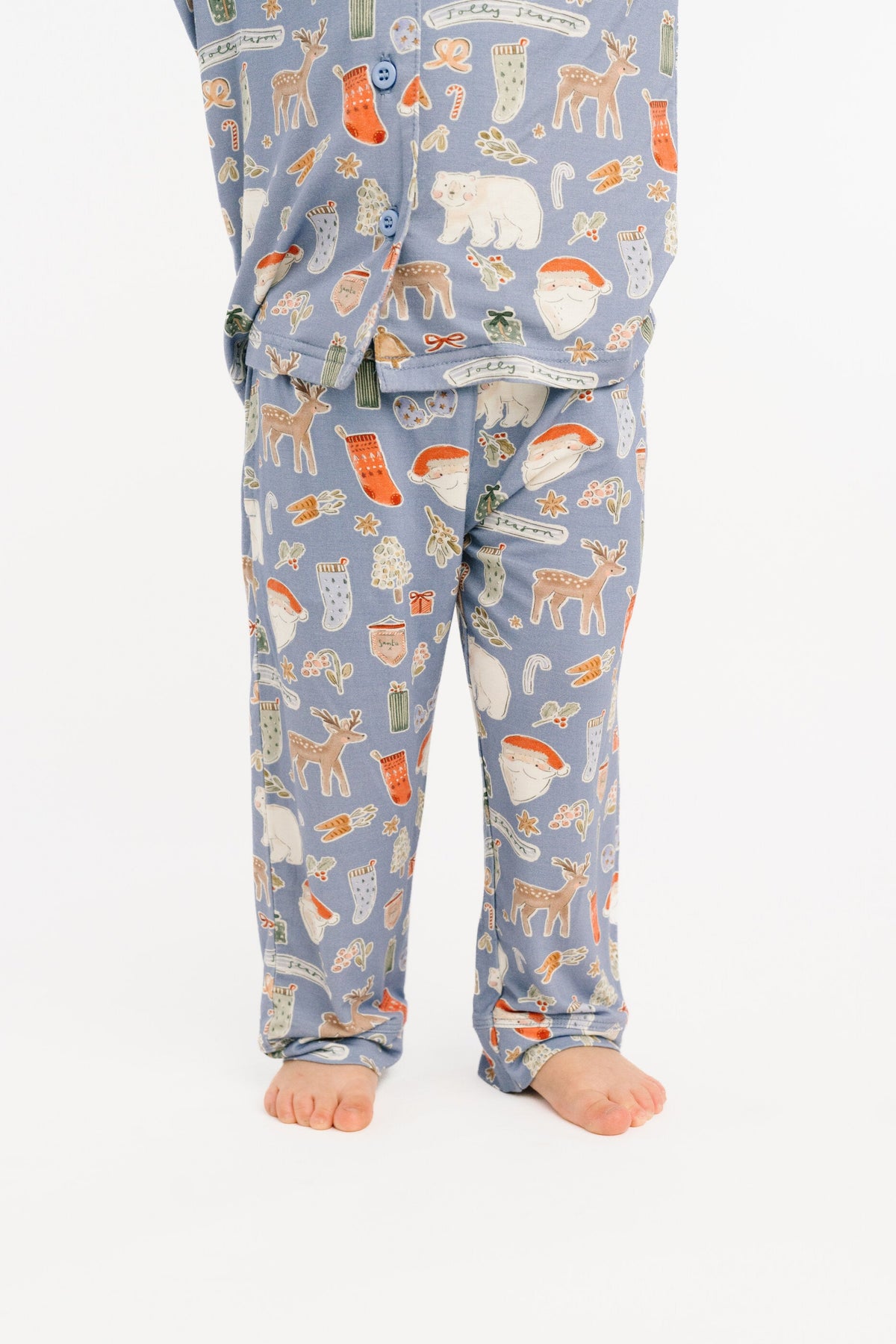 Winter Wonderland Bamboo Button Up Set