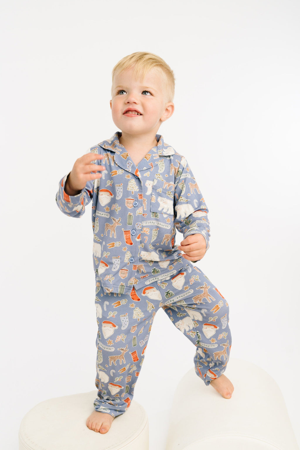 Winter Wonderland Bamboo Button Up Set
