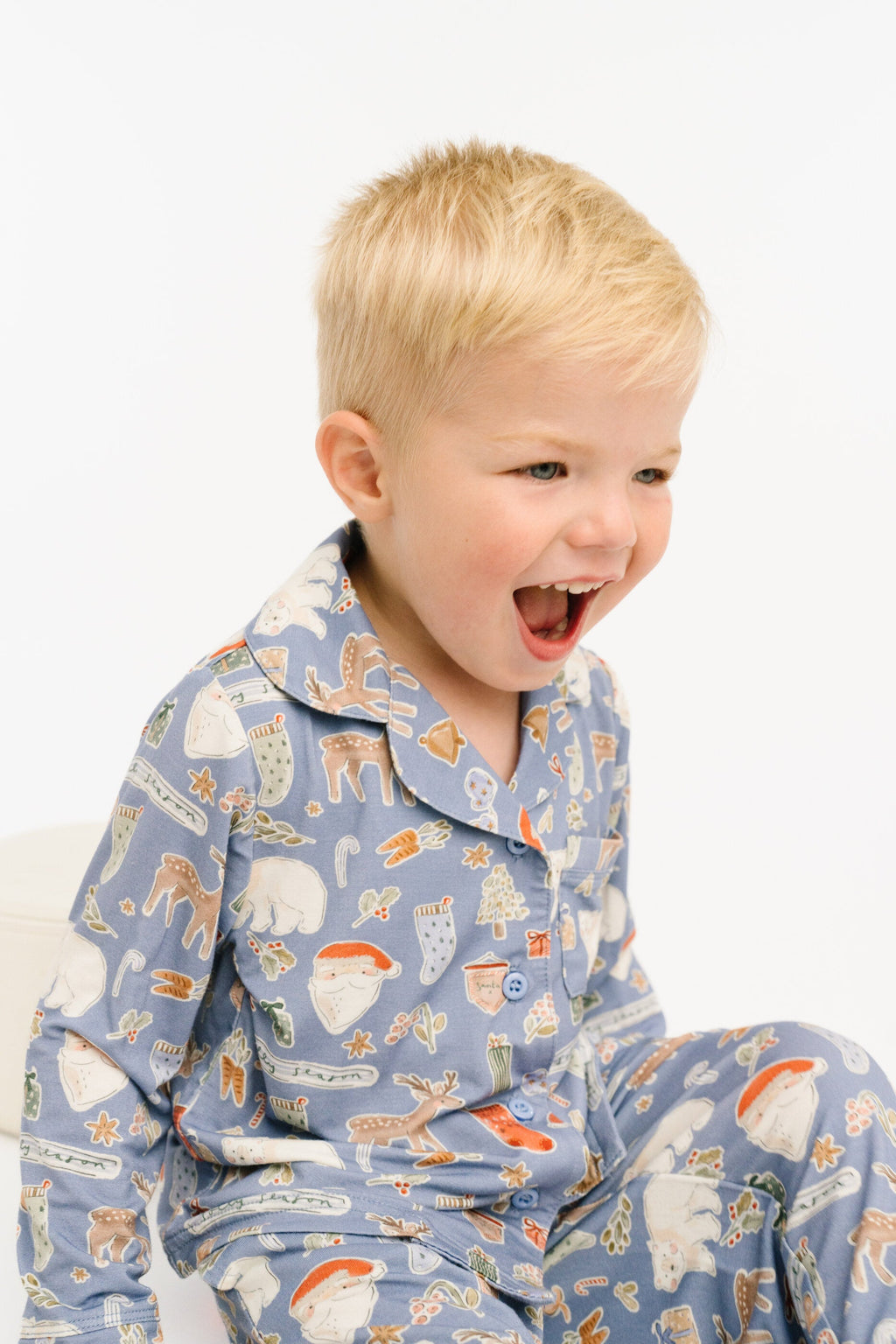 Winter Wonderland Bamboo Button Up Set