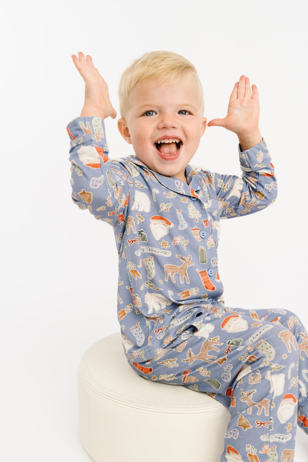 Winter Wonderland Bamboo Button Up Set