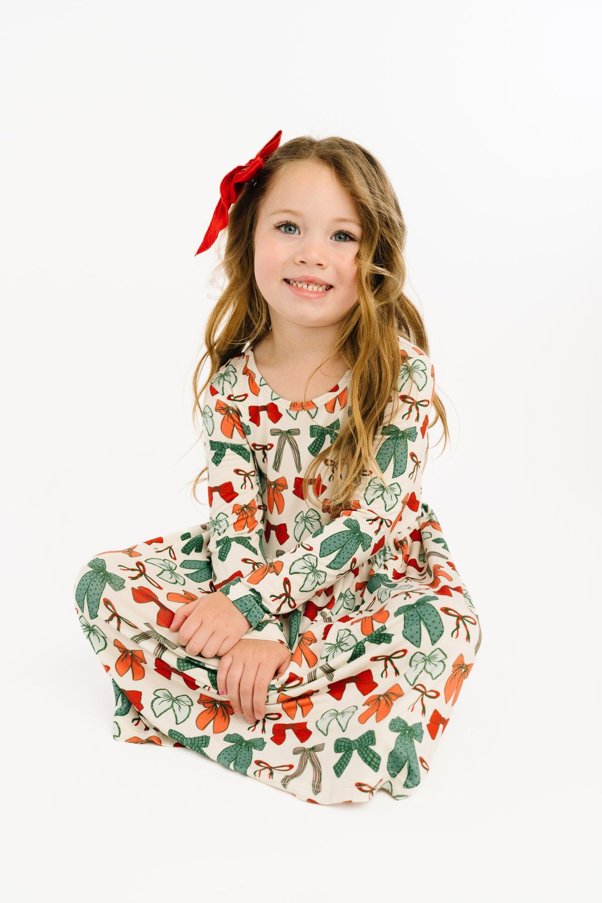 Merry Bows Bamboo Dress