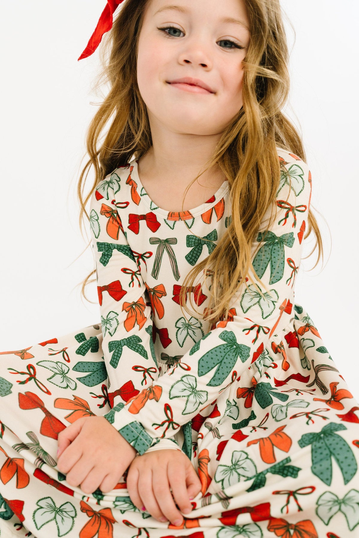 Merry Bows Bamboo Dress