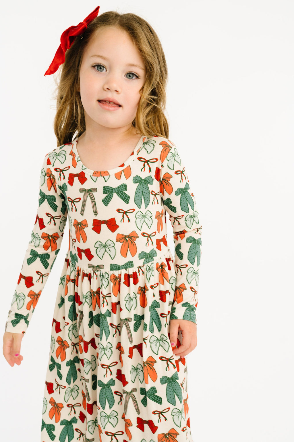 Merry Bows Bamboo Dress