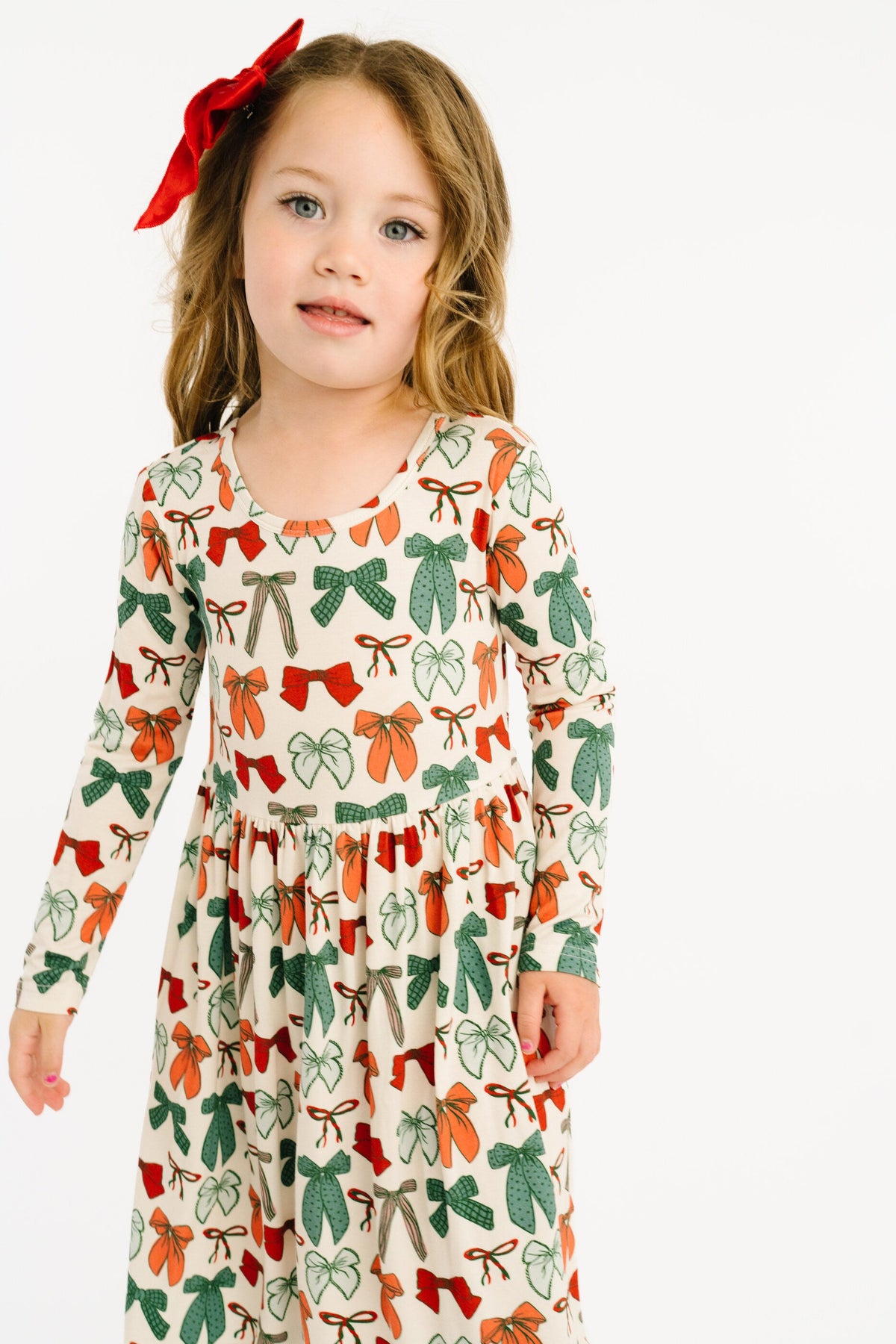 Merry Bows Bamboo Dress