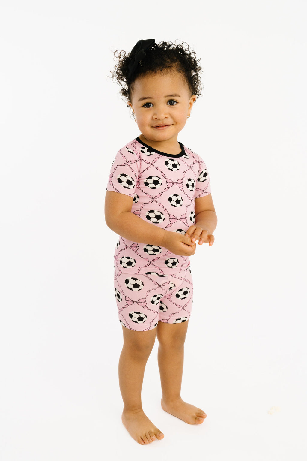 Sweet Soccer Bamboo Shorts Set