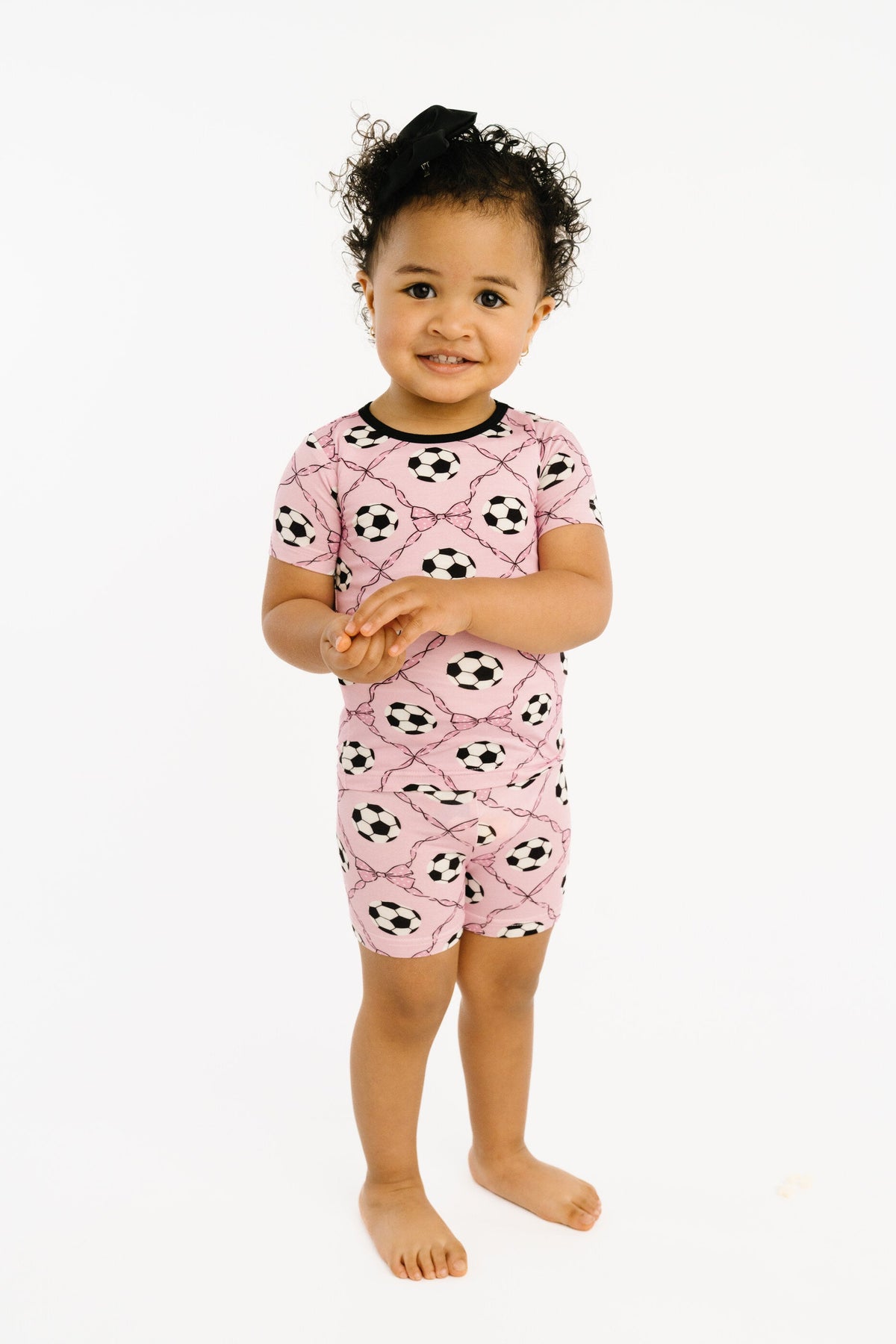 Sweet Soccer Bamboo Shorts Set