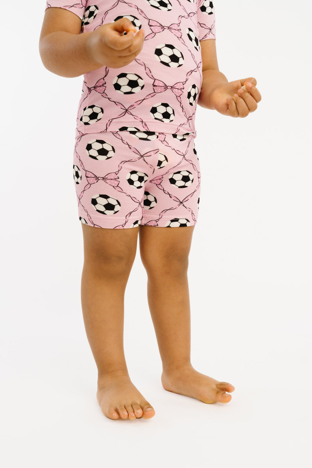 Sweet Soccer Bamboo Shorts Set