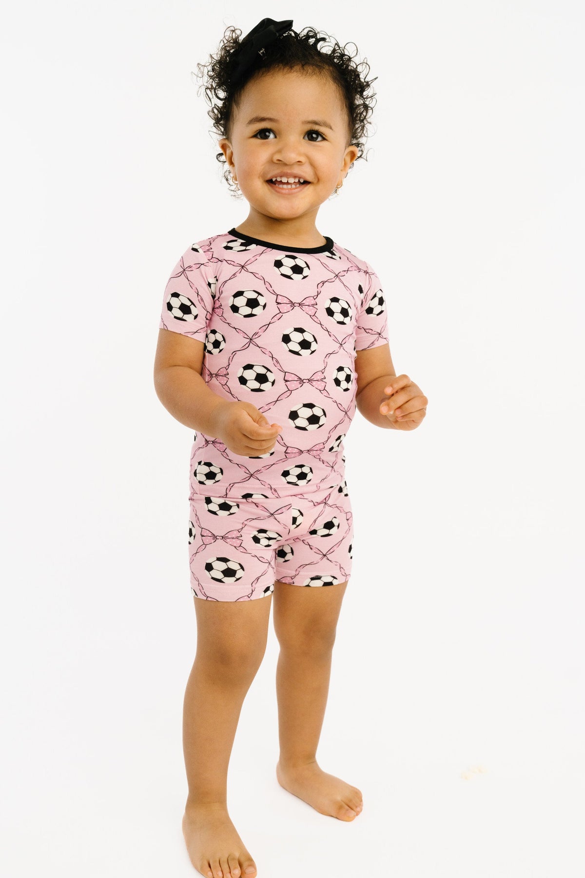 Sweet Soccer Bamboo Shorts Set