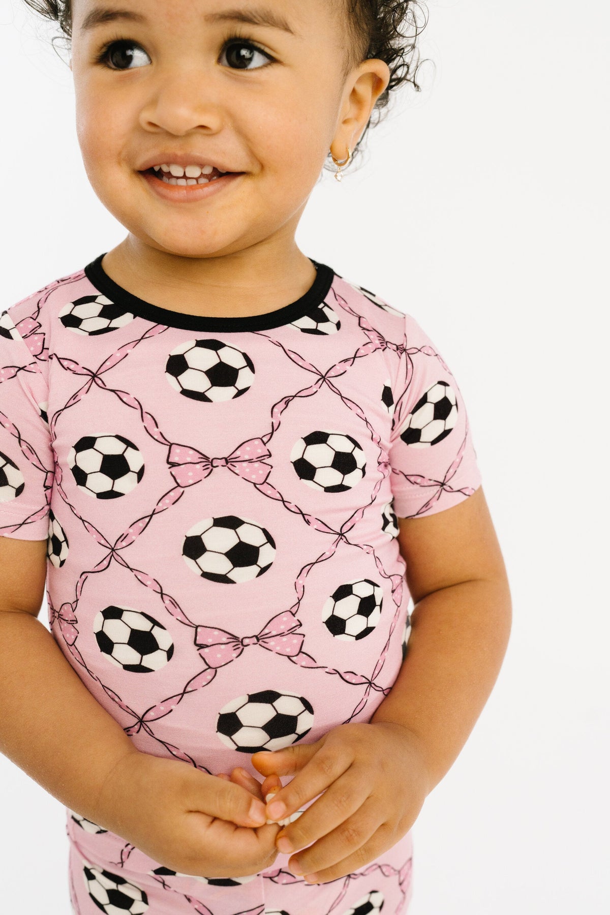 Sweet Soccer Bamboo Shorts Set