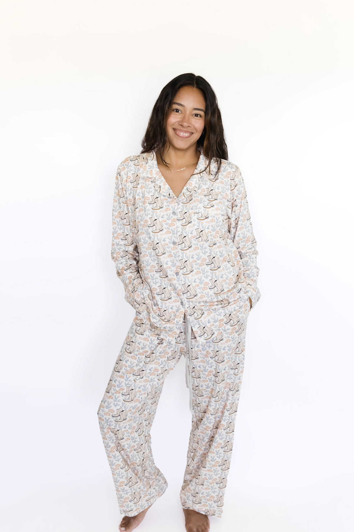 Floral Cowgirl Women's Pajamas