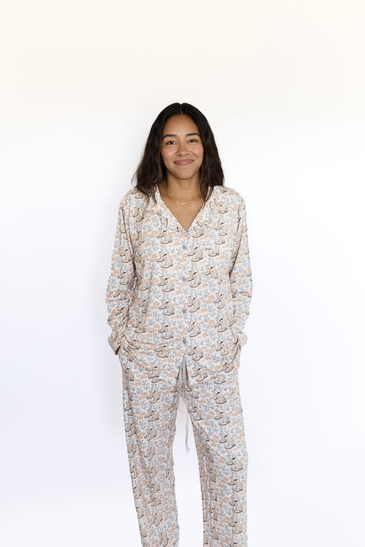 Floral Cowgirl Women's Pajamas