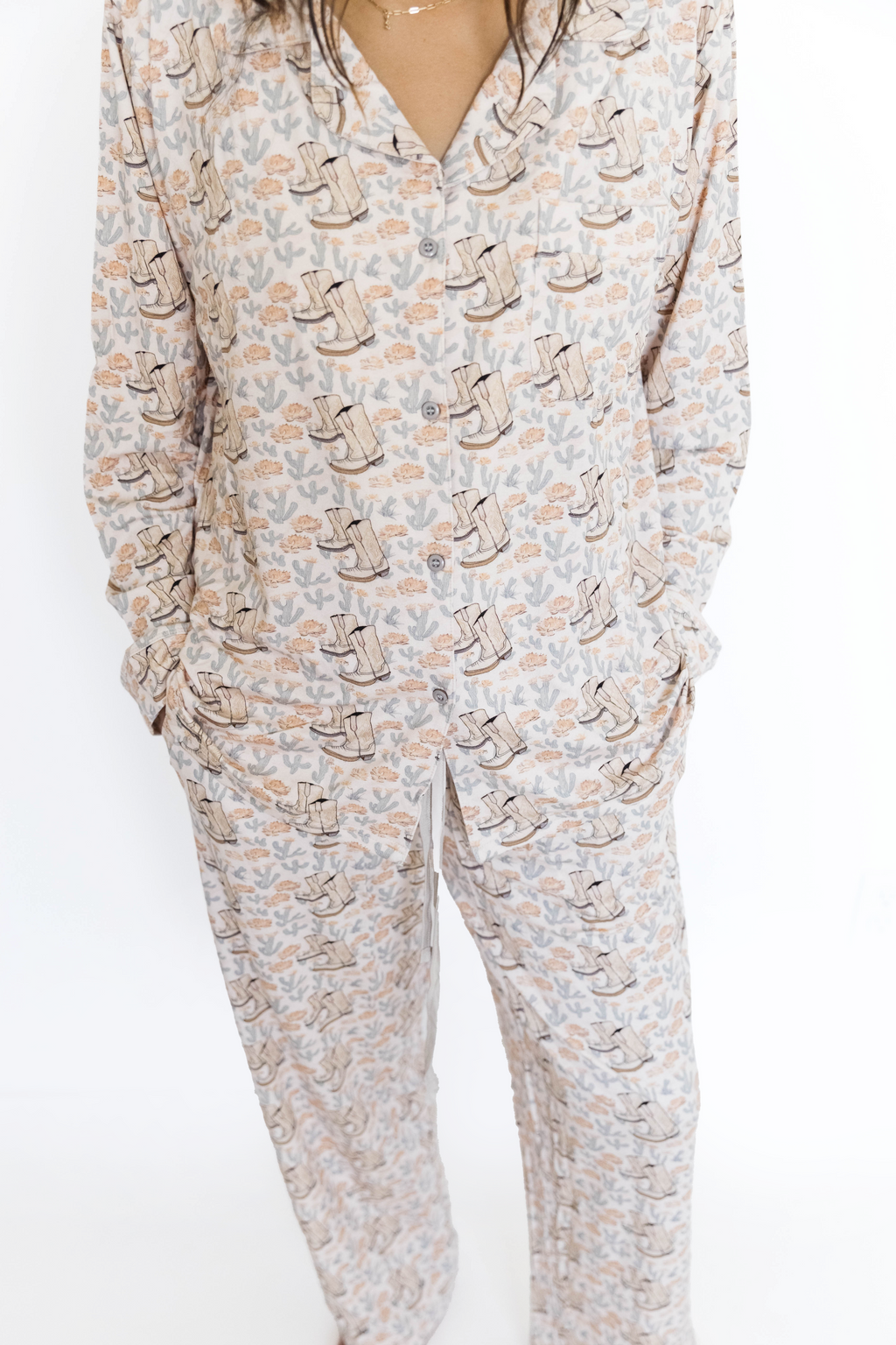 Floral Cowgirl Women's Pajamas