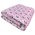 Sweet Soccer Fuzzy Bamboo Blanket